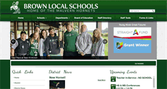 Desktop Screenshot of brownlocalschools.com